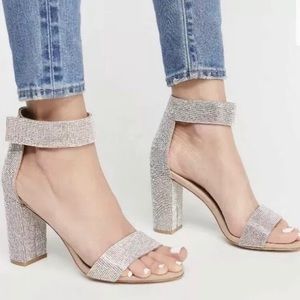 Jeffrey Campbell Lindsay Crystal Rhinestone Sandal